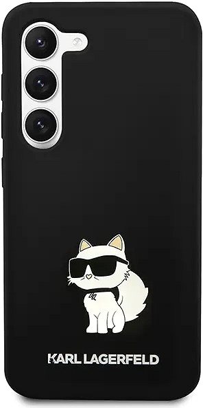 Kryt na mobil Karl Lagerfeld Liquid Silicone Choupette NFT Zadný Kryt na Samsung Galaxy S24 Black ...