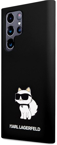 Kryt na mobil Karl Lagerfeld Liquid Silicone Choupette NFT Zadný Kryt na Samsung Galaxy S24 Ultra Black ...
