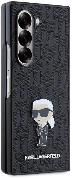 Telefon tok Karl Lagerfeld PU Saffiano Monogram Ikonik Samsung Galaxy Z Fold6 Black tok ...