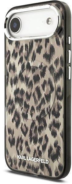 Handyhülle Karl Lagerfeld IML Leopard MagSafe Back Cover für iPhone Air Brown ...