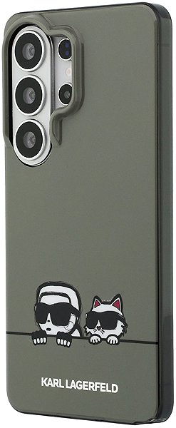 Telefon tok Karl Lagerfeld IML K&CH Peekaboo Logo Magnetic Samsung Galaxy S26 Ultra fekete tok ...