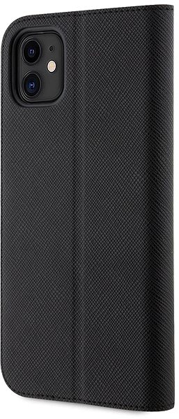 Handyhülle Karl Lagerfeld PU Saffiano Karl and Choupette NFT Book Case für iPhone 11 Black ...
