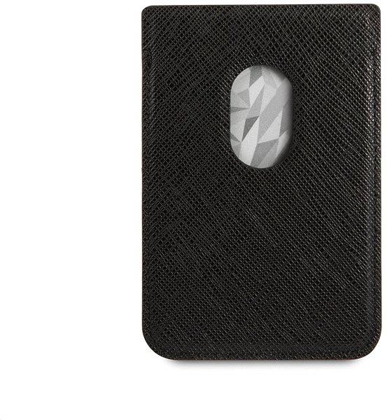 Peňaženka Karl Lagerfeld Saffiano Magnetic Wallet Choupette Head Black Zadná strana