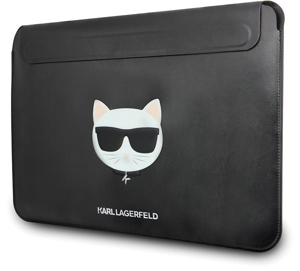 Puzdro na notebook Karl Lagerfeld Choupette Head Embossed Computer Sleeve 16