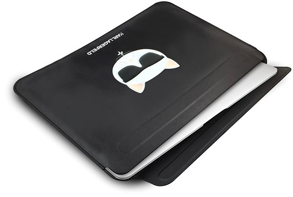 Puzdro na notebook Karl Lagerfeld Choupette Head Embossed Computer Sleeve 16