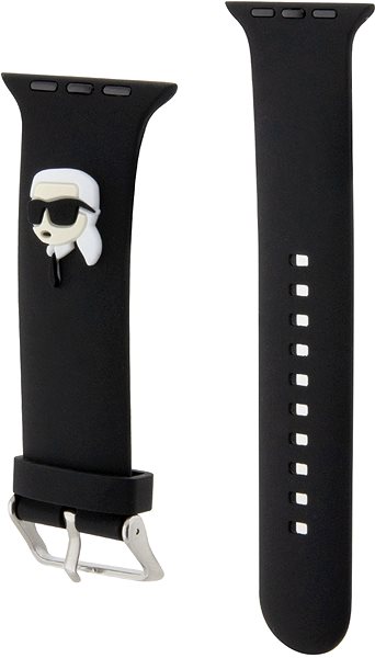Szíj Karl Lagerfeld Karl Head NFT Apple Watch 42 / 44 Black ...