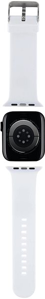 Remienok na hodinky Karl Lagerfeld Karl Head NFT na Apple Watch 42/44 White ...