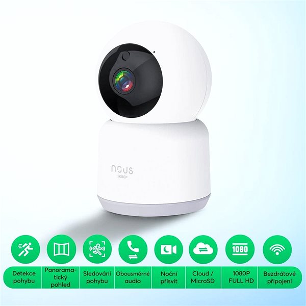 IP kamera NOUS W2 WiFi Tuya ...