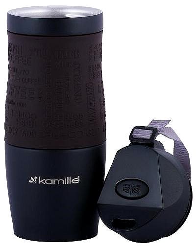 Thermal Mug Kamille Thermo mug 380ml, dark brown ...