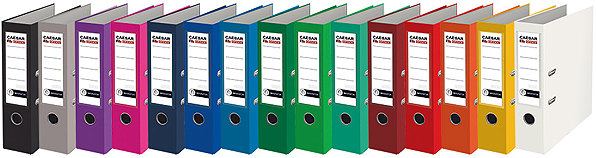 Arch Folder CAESAR OFFICE Imperator rado A4 80 mm PP black ...