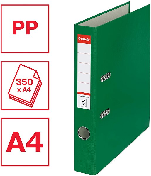 Arch Folder ESSELTE Economy A4 50 mm green ...