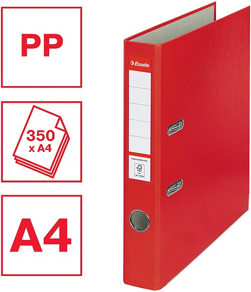 Arch Folder ESSELTE Economy A4 50 mm red ...