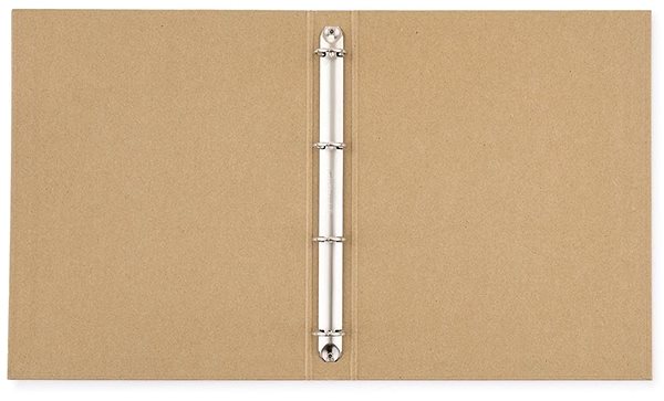 Arch Folder OXYBAG Laminated file A4 R25-4 ring KRAFT nature ...