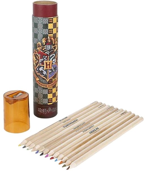 Coloured Pencils Pyramid Posters Harry Potter - crayons and colouring pages ...