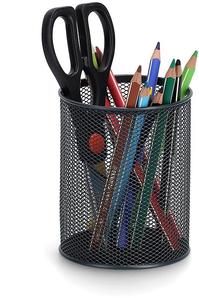 Stojánek na tužky ZELLER Stojánek na tužky drátěný, antracit 11 × 13,5 cm ...