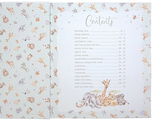 Photo Album Wrendale Designs Baby Album Forest Animals ...