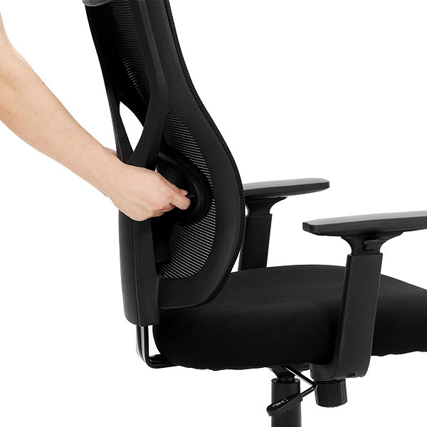Office Chair SONGMICS Ergonomic mesh office chair, adjustable, swivel ...