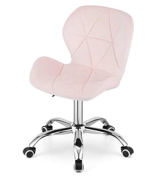 Office Chair Textilomanie Avola Velvet office chair, pink ...