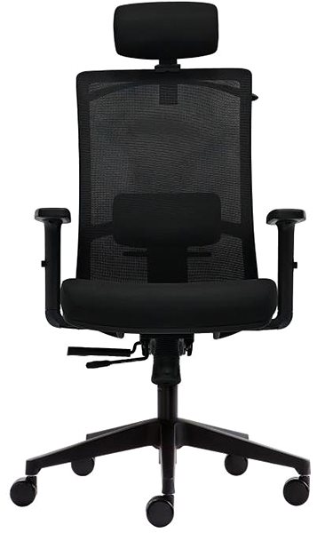 Office Chair OFFICE MORE Office chair DVIS black with headrest ...