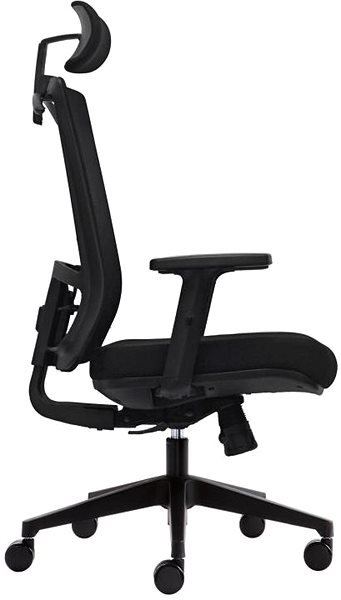 Office Chair OFFICE MORE Office chair DVIS black with headrest ...
