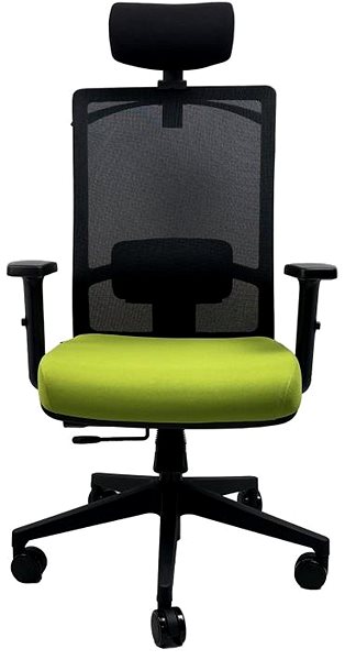 Office Chair OFFICE MORE Office chair DVIS green with headrest ...