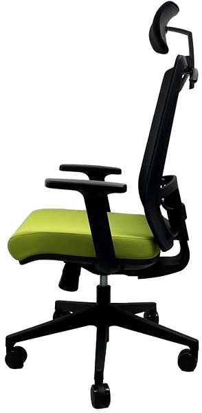 Office Chair OFFICE MORE Office chair DVIS green with headrest ...