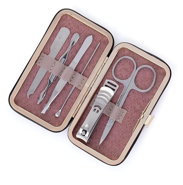 Manicure set Karton P+P Oxybag Manicure set Leather Mocca .