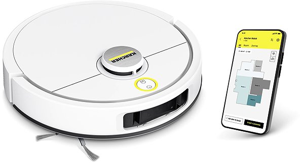KÄRCHER RVM 4 Comfort Extra robotic vacuum cleaner.