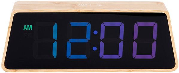 Karlsson Alarm Clock with Colour Display.