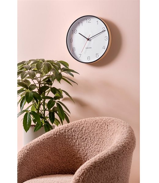 Wall Clock Karlsson 5926BK ...