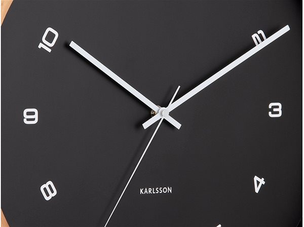 Wall Clock Karlsson 5938BK ...