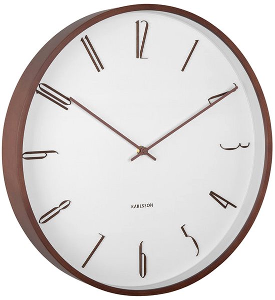 Nástěnné hodiny Karlsson 6014WH ...