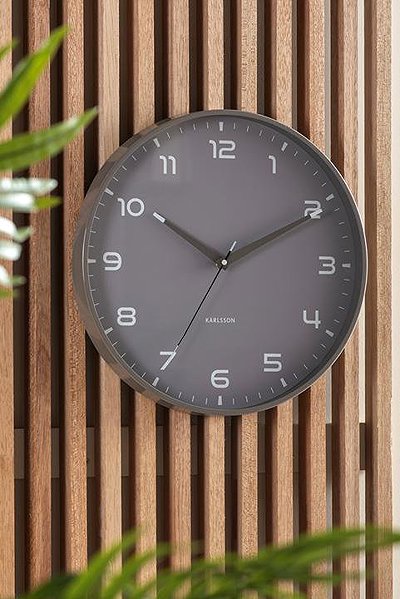 Wall Clock Karlsson 6053GY ...
