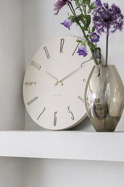 Wall Clock Karlsson 6072WH ...