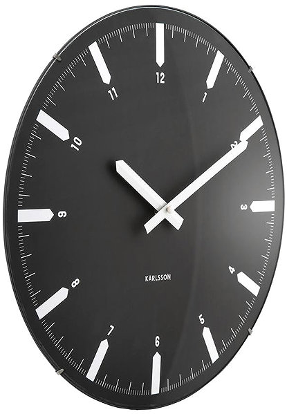 Wall Clock Karlsson 6086BK ...