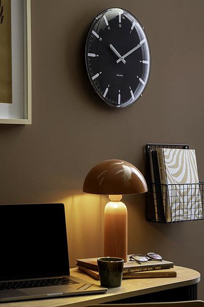 Wall Clock Karlsson 6086BK ...