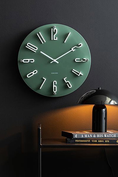 Wall Clock Karlsson 6090GR ...