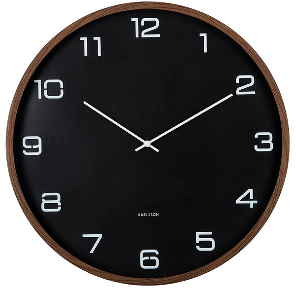 Wall Clock Karlsson 6088BK ...