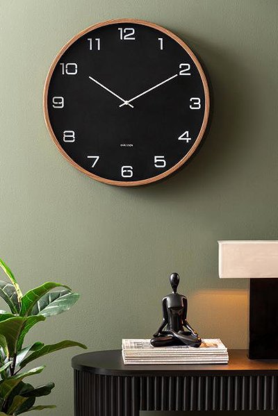 Wall Clock Karlsson 6088BK ...