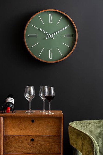 Wall Clock Karlsson 6089GR ...