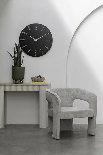 Wall Clock Karlsson 6073BK ...