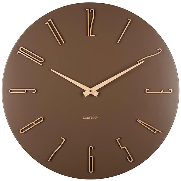 Wall Clock Karlsson 6073BR ...