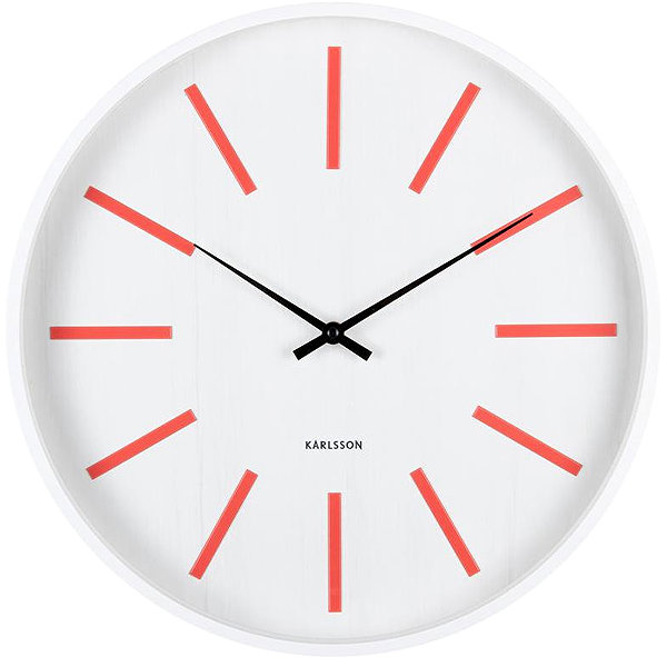 Wall Clock Karlsson 6144RD ...