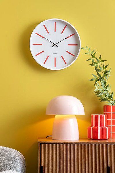 Wall Clock Karlsson 6144RD ...