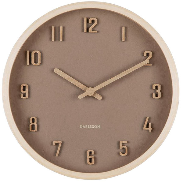 Wall Clock Karlsson 6116BR ...