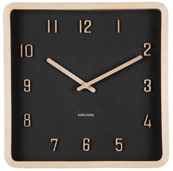 Wall Clock Karlsson 6118BK ...