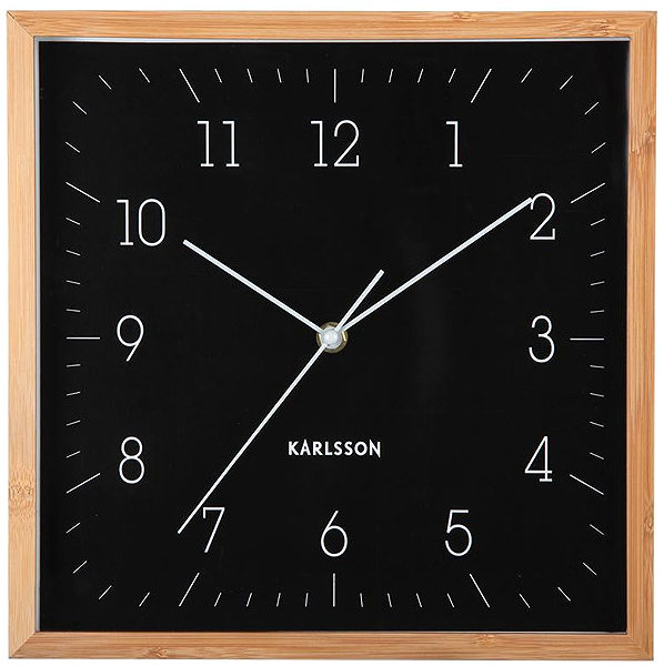 Wall Clock Karlsson 6114BK ...