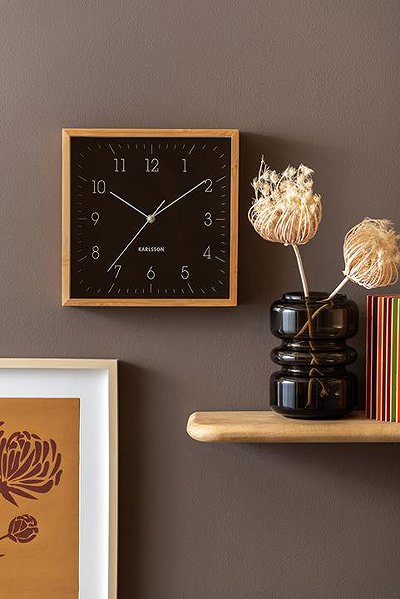 Wall Clock Karlsson 6114BK ...