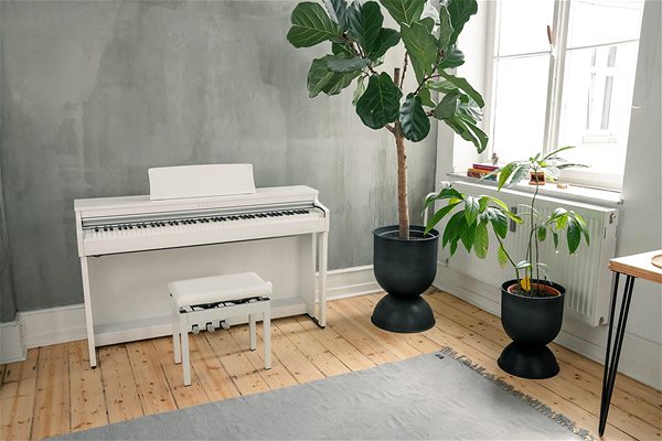 Digitálne piano KAWAI CN201W – Premium White Satin ...