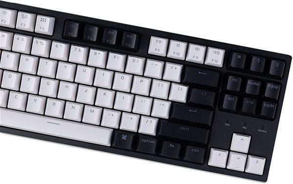 Gaming Keyboard Keychron C1 87 Key Hot-Swappable Gateron Switch Mechanical - US Lateral view